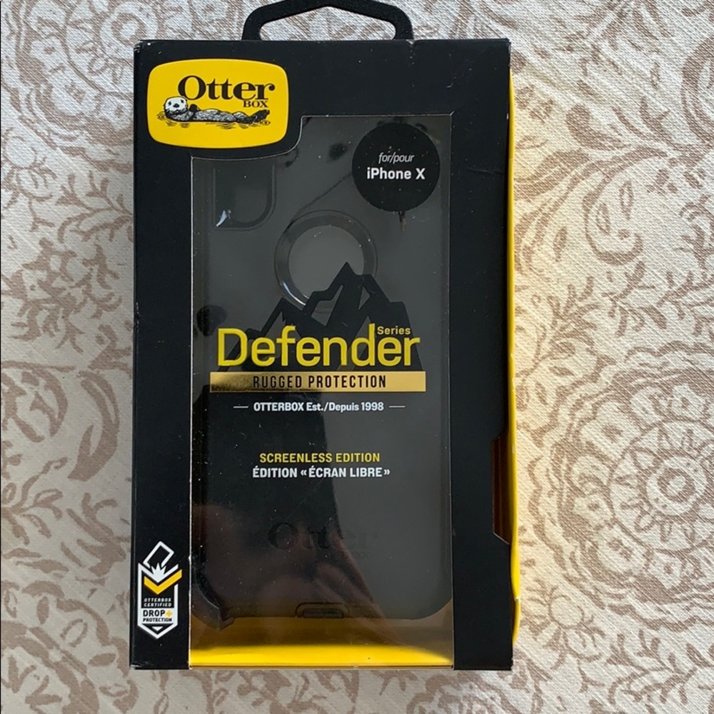 Otterbox case for iPhone X